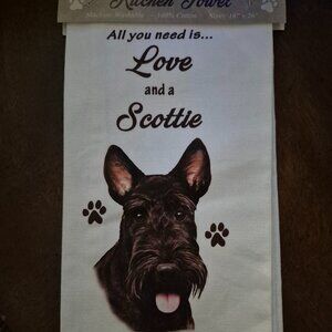 Scottish Terrier- Kitchen towel- E&S PETS GIFT